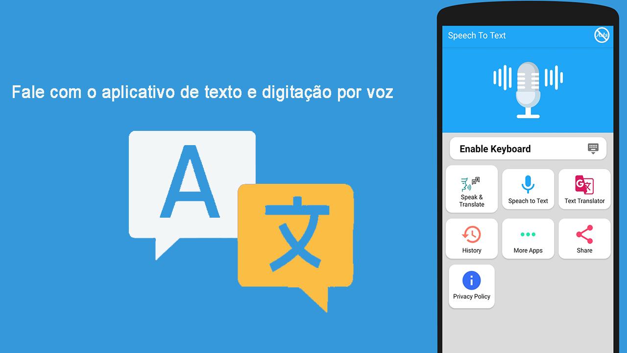Aplicativo para traduzir voz